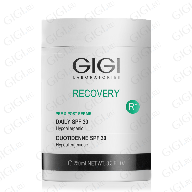 20054 Крем увлажняющий восстанавливающий GIGI Recovery Daily SPF 30, 250 мл