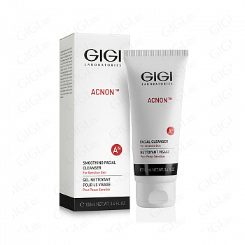 27134 Мыло для чувствительной кожи GIGI Acnon Smoothing Facial Cleanser, 100 мл